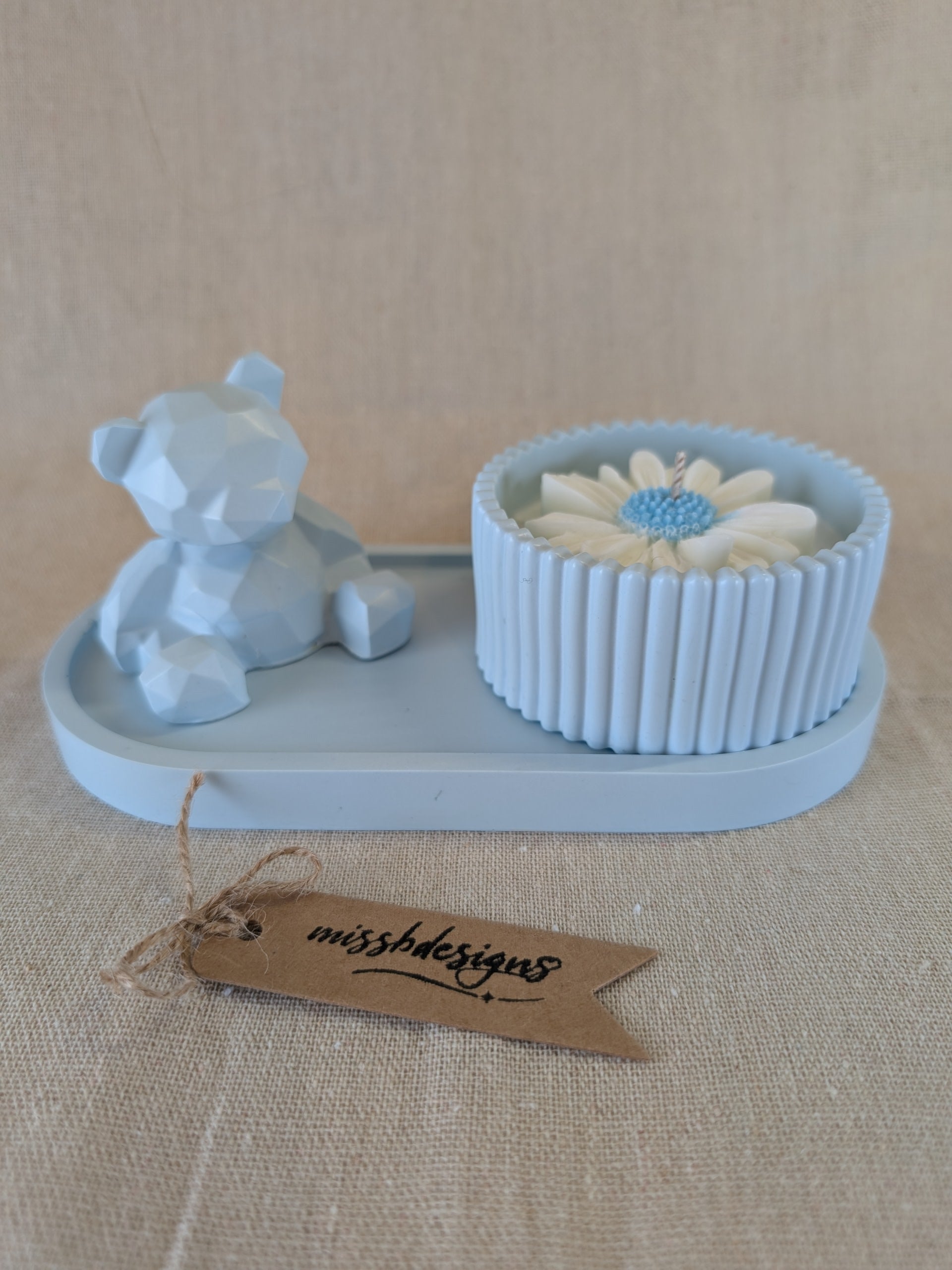 New Baby Teddy gift set - Pink